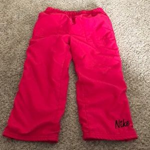 Nike wind breaker pants